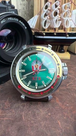 Восток «Амфибия» КГБ, после профилактики в часовой мастерской