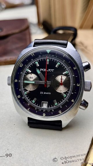 Часы Штурманские Полет 3133 СССР: общий вид, фото 2