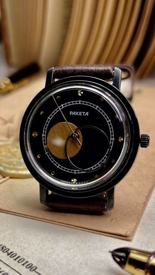 Часы Ракета коперник СССР: общий вид, фото 2