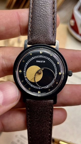 Часы Ракета коперник СССР: общий вид, фото 4