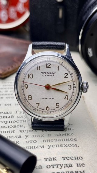 Наручные часы Спортивные СССР: механизм, фото 2